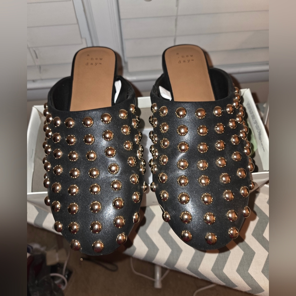 Studded Mules